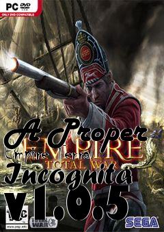 Box art for A Proper Empire Terra Incognita v1.0.5