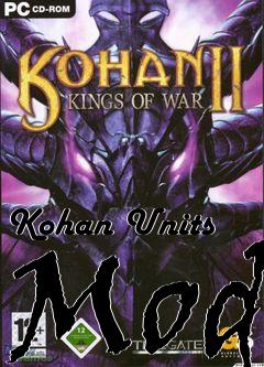 Box art for Kohan Units Mod