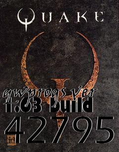 Box art for qwprogs ver 1.63 build 42795