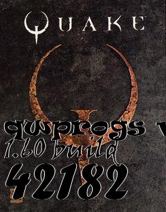 Box art for qwprogs ver 1.60 build 42182