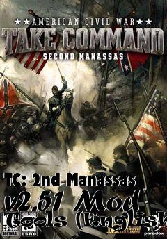 Box art for TC: 2nd Manassas v2.51 Mod Tools (English)