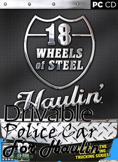 Box art for Drivable Police Car For Haulin