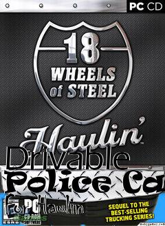 Box art for Drivable Police Car For Haulin