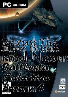 Box art for Nexus: The Jupiter Incident mod Nexus Battlestar Galactica beta v.4