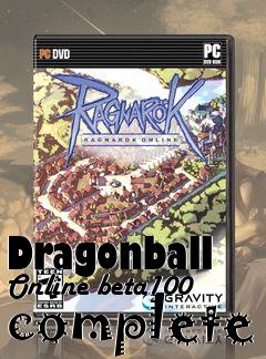 Box art for Dragonball Online beta100 complete