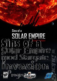 Box art for Sins of a Solar Empire mod Stargate Invasion - Progress