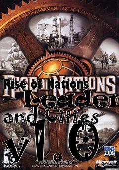 Box art for Rise of Nations - Leaders and Cities v1.0