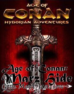 Box art for Age of Conan: Marz Hide Gem Modification