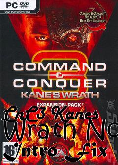 Box art for CnC3 Kanes Wrath No Intro Fix