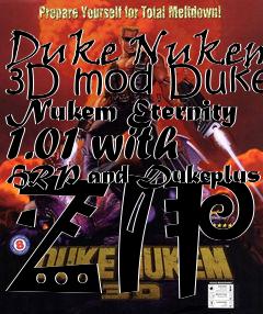 Box art for Duke Nukem 3D mod Duke Nukem Eternity 1.01 with HRP and Dukeplus ZIP