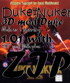 Box art for Duke Nukem 3D mod Duke Nukem Eternity 1.01 with HRP and Dukeplus ZIP