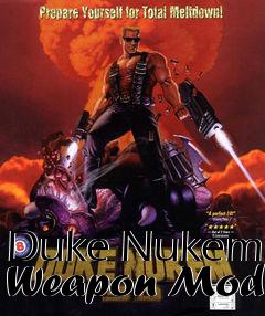Box art for Duke Nukem Weapon Mod