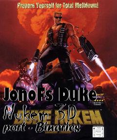Box art for JonoFs Duke Nukem 3D port - Binaries