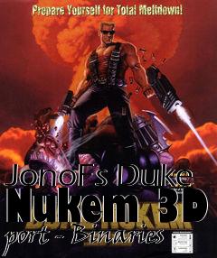 Box art for JonoFs Duke Nukem 3D port - Binaries