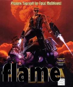 Box art for flame