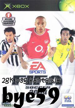 Box art for 2gk-psg fantaisie bye59