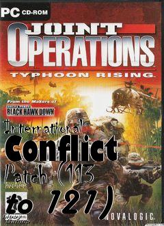 Box art for International Conflict Patch (113 to 121)