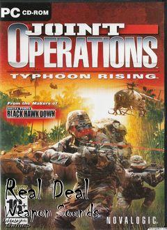 Box art for Real Deal Weapon Sounds