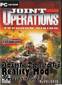 Box art for Joint Operations Reality Mod Version (v0.25)