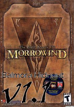 Box art for Balmora Hideout v1.1