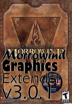 Box art for Morrowind Graphics Extender v3.0.1