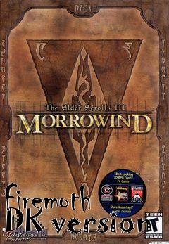 Box art for Firemoth DK version