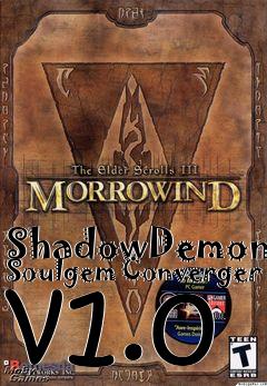 Box art for ShadowDemons Soulgem Converger v1.0