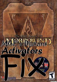 Box art for MGE´s Distant Activators Fix