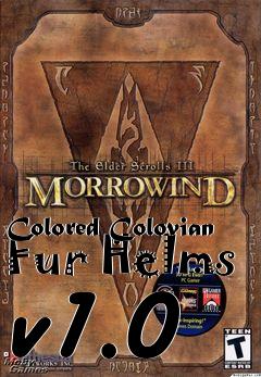 Box art for Colored Colovian Fur Helms v1.0