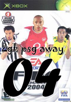 Box art for 2gk psg away 04