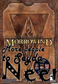 Box art for More people to Seyda Neen