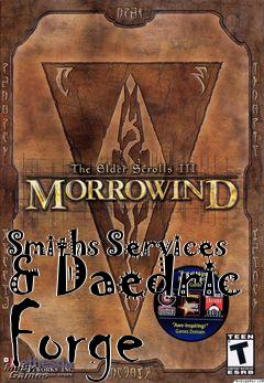 Box art for Smiths Services & Daedric Forge