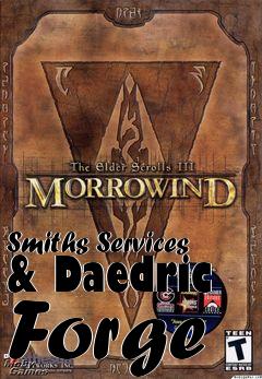 Box art for Smiths Services & Daedric Forge