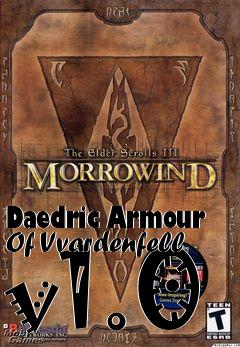 Box art for Daedric Armour Of Vvardenfell v1.0
