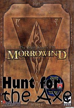 Box art for Hunt for the Axe