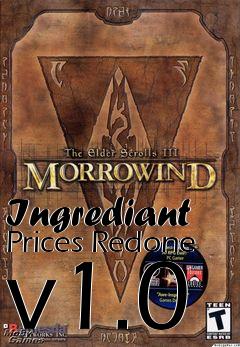 Box art for Ingrediant Prices Redone v1.0