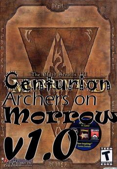 Box art for Centurion Archers on Morrowind v1.0