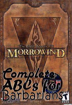 Box art for Complete ABCs for Barbarians