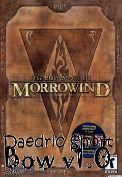 Box art for Daedric Short Bow v1.0