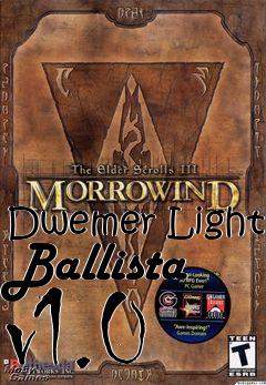 Box art for Dwemer Light Ballista v1.0