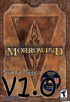 Box art for Osmium Dagger v1.0