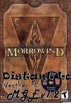Box art for Distant Land Weather Fix - MGE v1.2