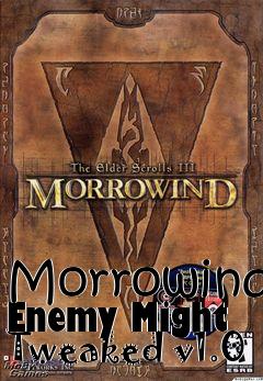 Box art for Morrowind Enemy Might Tweaked v1.0