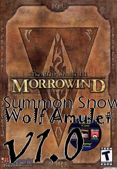 Box art for Summon Snow Wolf Amulet v1.0