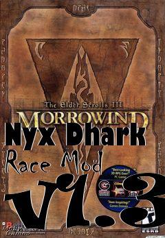 Box art for Nyx Dhark Race Mod v1.3