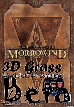 Box art for 3D Grass Modders Rresource Beta