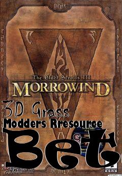 Box art for 3D Grass Modders Rresource Beta