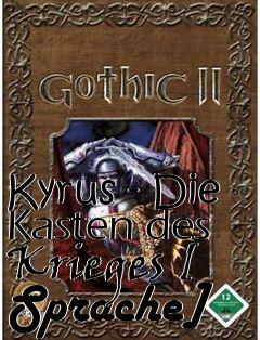 Box art for Kyrus - Die Kasten des Krieges [ Sprache]