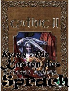 Box art for Kyrus - Die Kasten des Krieges [ohne Sprache]