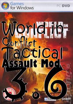 Box art for World in Conflict Tactical Assault Mod 3.6